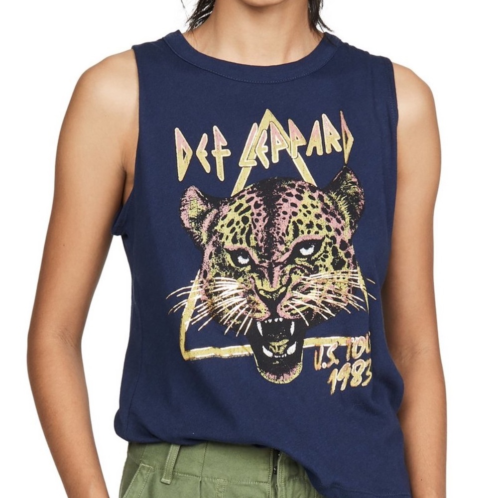 BRAND NEW CHASER LA DEF LEPPARD MUSCLE TABK SIZE XS!
